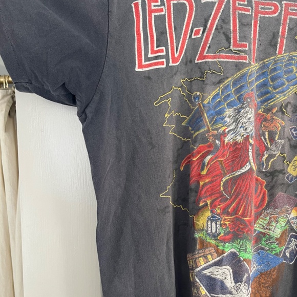Vintage 80s LED ZEPPELIN T-Shirt - Picture 4 of 11